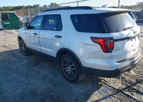 2016 Ford Explorer Sport from USA, damaged, VIN 1FM5K8GT1GGA54550
